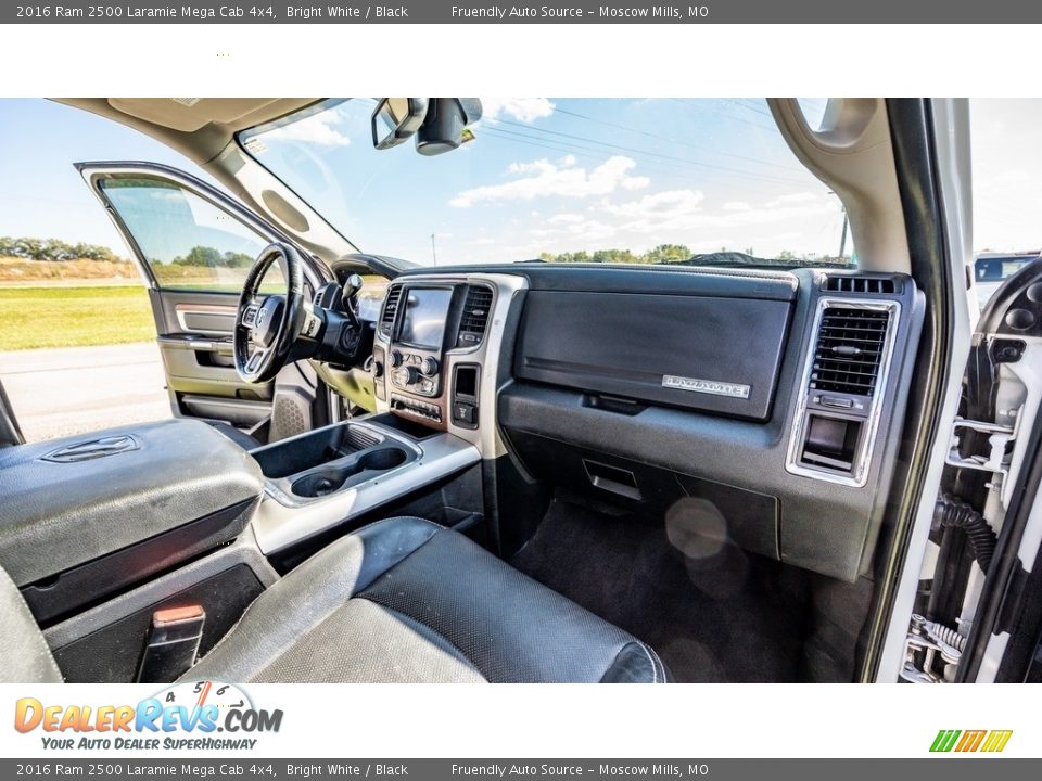 Dashboard of 2016 Ram 2500 Laramie Mega Cab 4x4 Photo #25