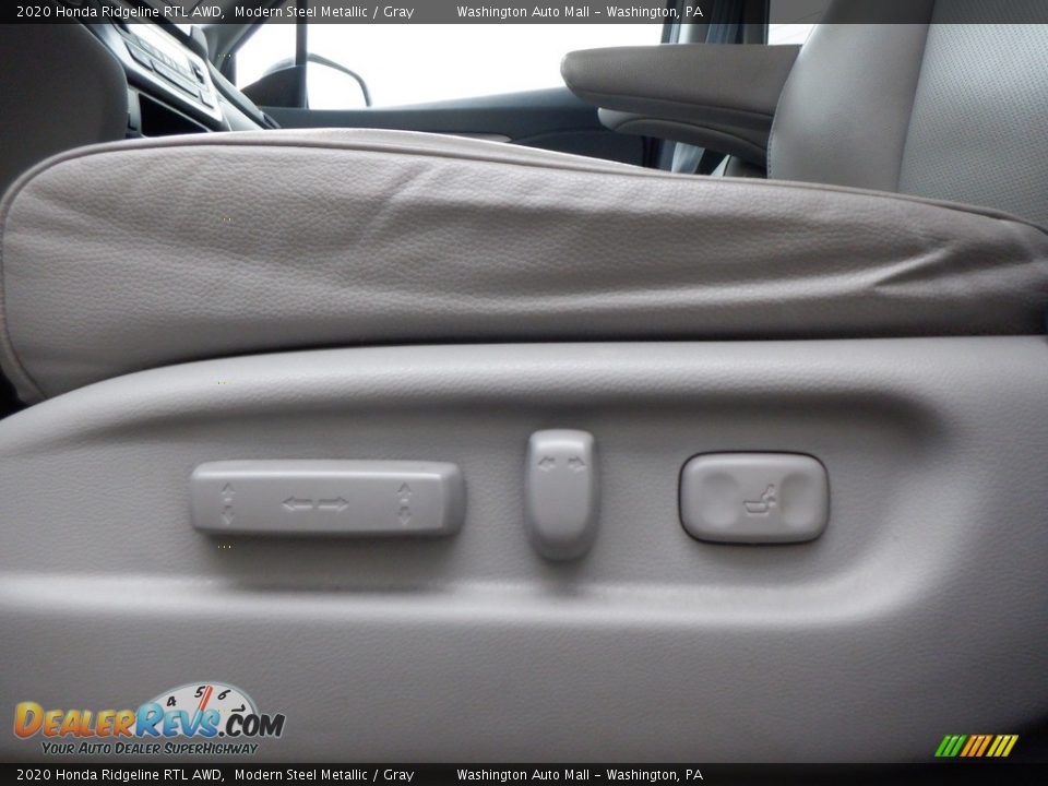 Front Seat of 2020 Honda Ridgeline RTL AWD Photo #15