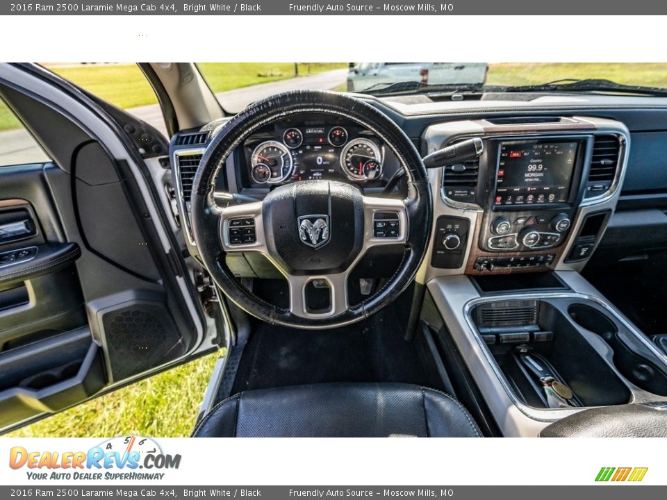 Dashboard of 2016 Ram 2500 Laramie Mega Cab 4x4 Photo #29