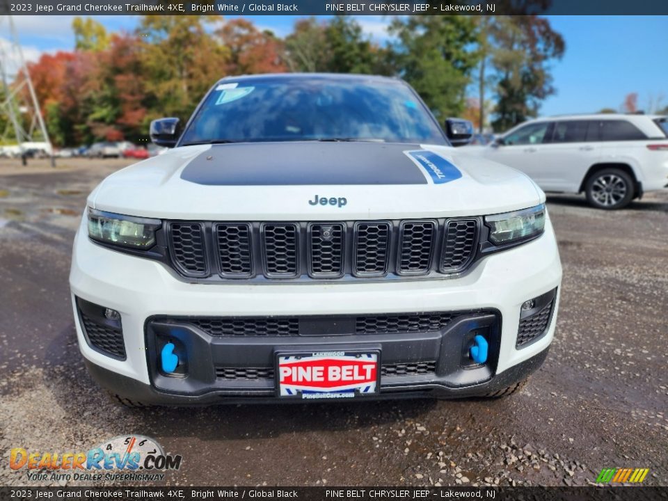 Bright White 2023 Jeep Grand Cherokee Trailhawk 4XE Photo #2