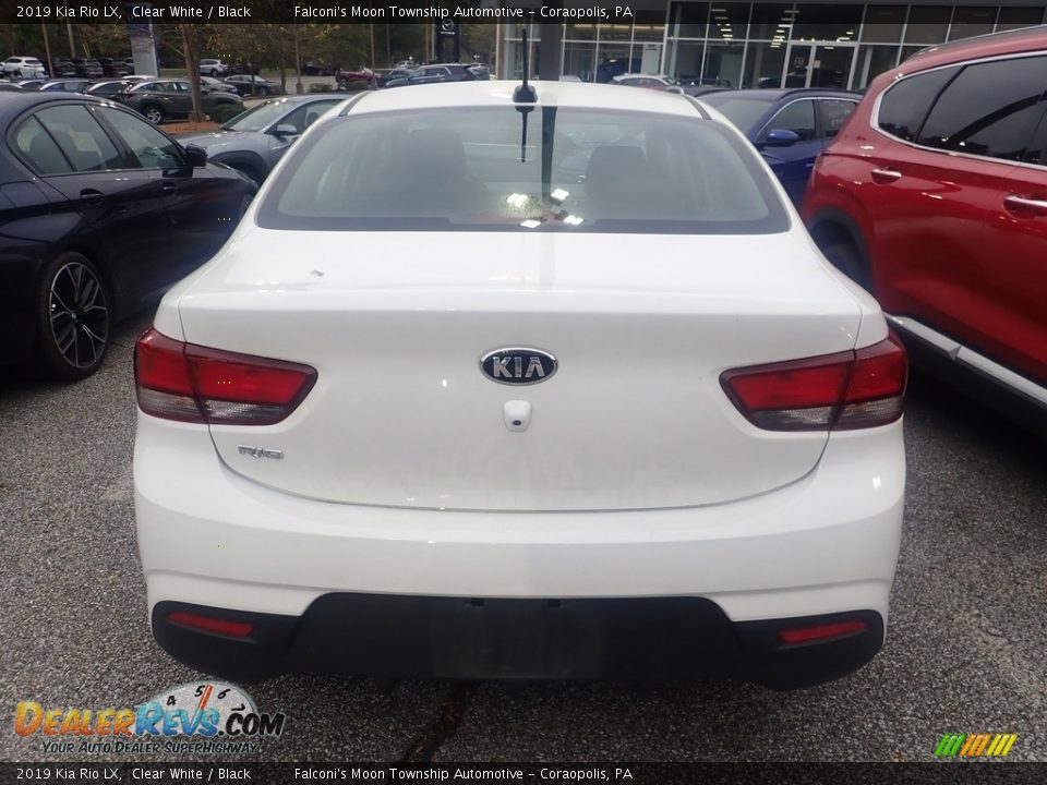 2019 Kia Rio LX Clear White / Black Photo #3