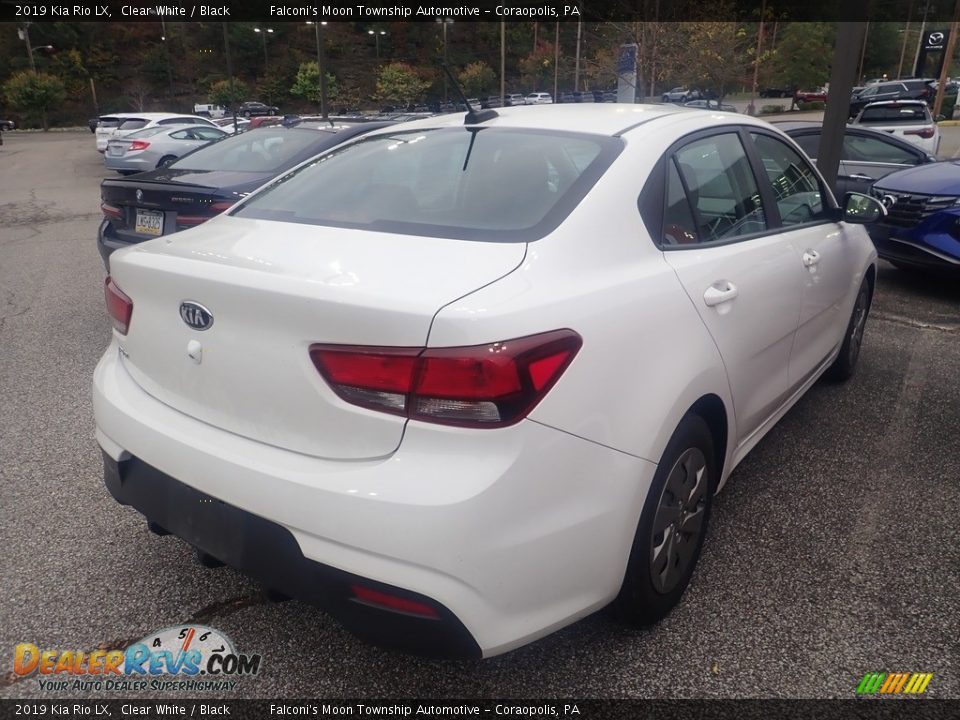 2019 Kia Rio LX Clear White / Black Photo #4