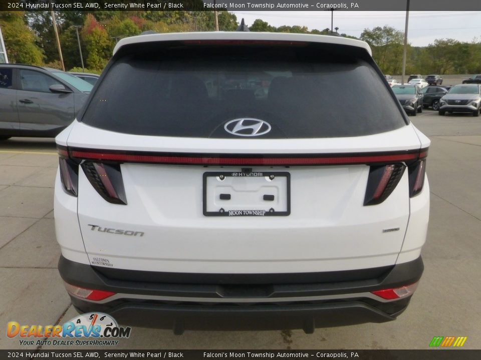 2024 Hyundai Tucson SEL AWD Serenity White Pearl / Black Photo #3