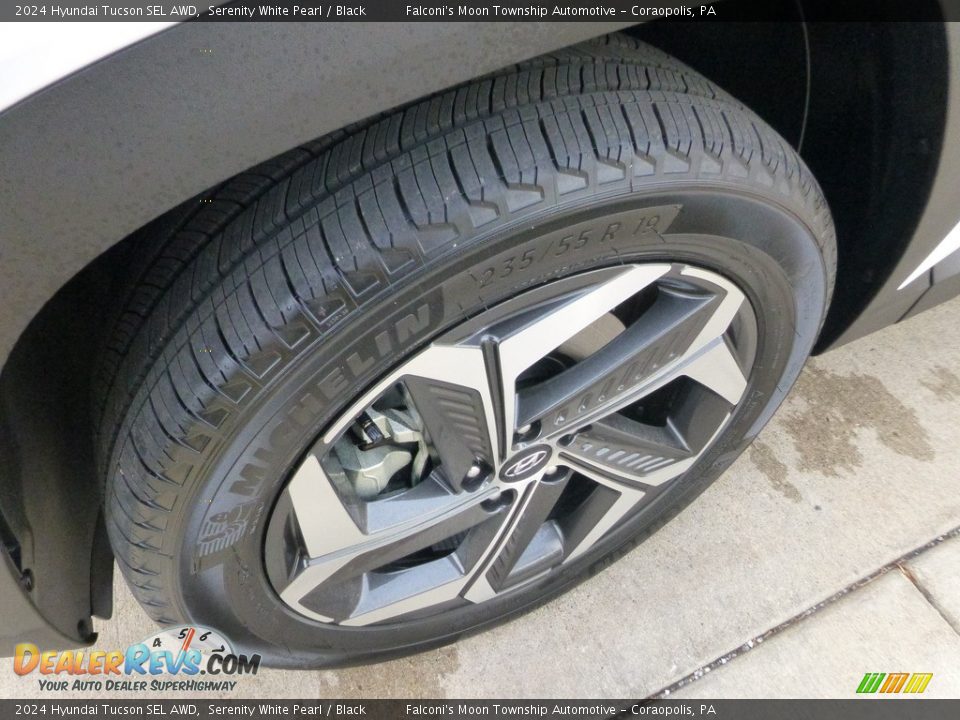 2024 Hyundai Tucson SEL AWD Serenity White Pearl / Black Photo #10