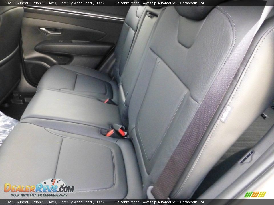 2024 Hyundai Tucson SEL AWD Serenity White Pearl / Black Photo #12