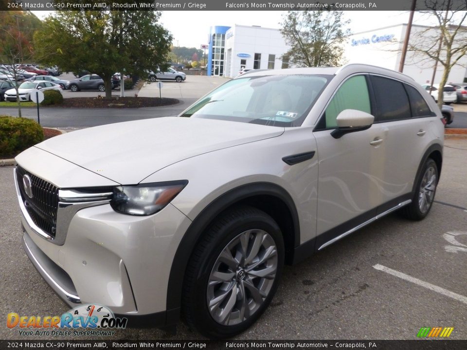 Front 3/4 View of 2024 Mazda CX-90 Premium AWD Photo #7