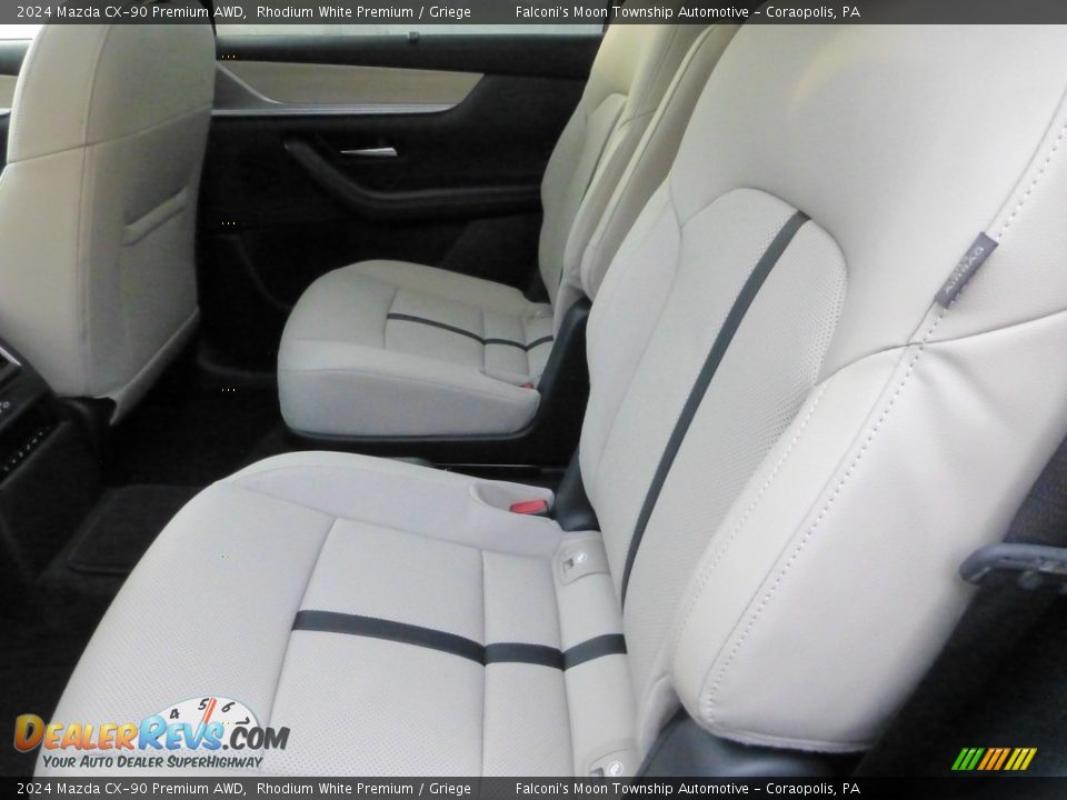 Rear Seat of 2024 Mazda CX-90 Premium AWD Photo #11