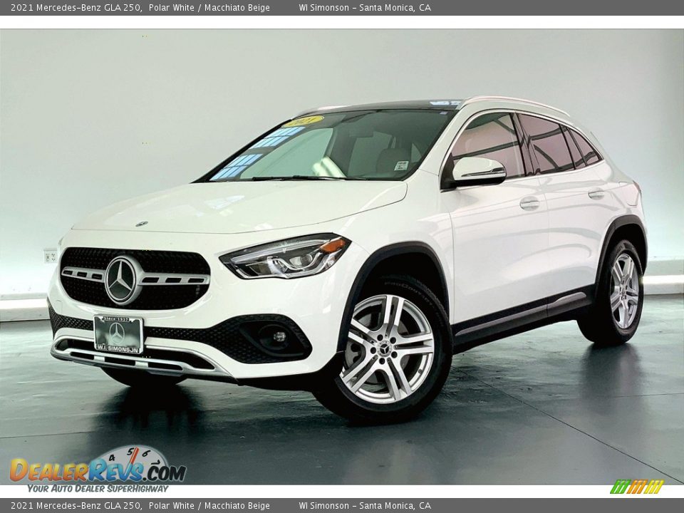 2021 Mercedes-Benz GLA 250 Polar White / Macchiato Beige Photo #12