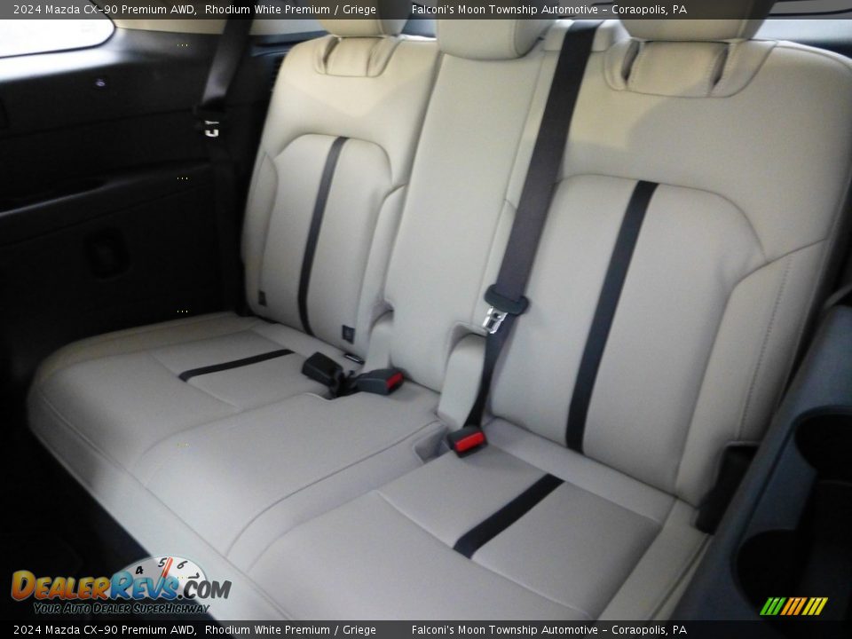 Rear Seat of 2024 Mazda CX-90 Premium AWD Photo #12