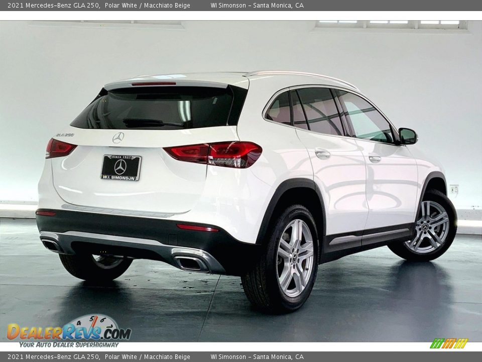 2021 Mercedes-Benz GLA 250 Polar White / Macchiato Beige Photo #13