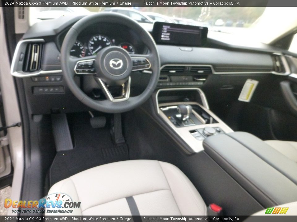 Griege Interior - 2024 Mazda CX-90 Premium AWD Photo #13