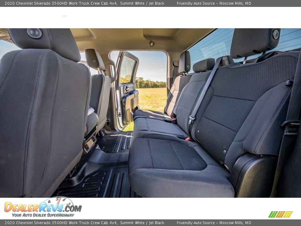 2020 Chevrolet Silverado 3500HD Work Truck Crew Cab 4x4 Summit White / Jet Black Photo #20