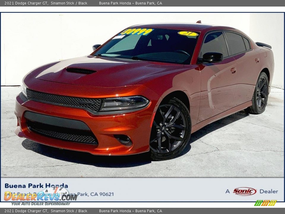 2021 Dodge Charger GT Sinamon Stick / Black Photo #1