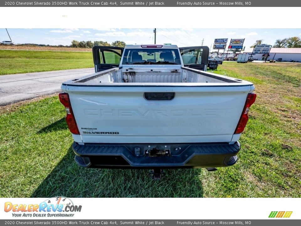 2020 Chevrolet Silverado 3500HD Work Truck Crew Cab 4x4 Summit White / Jet Black Photo #21