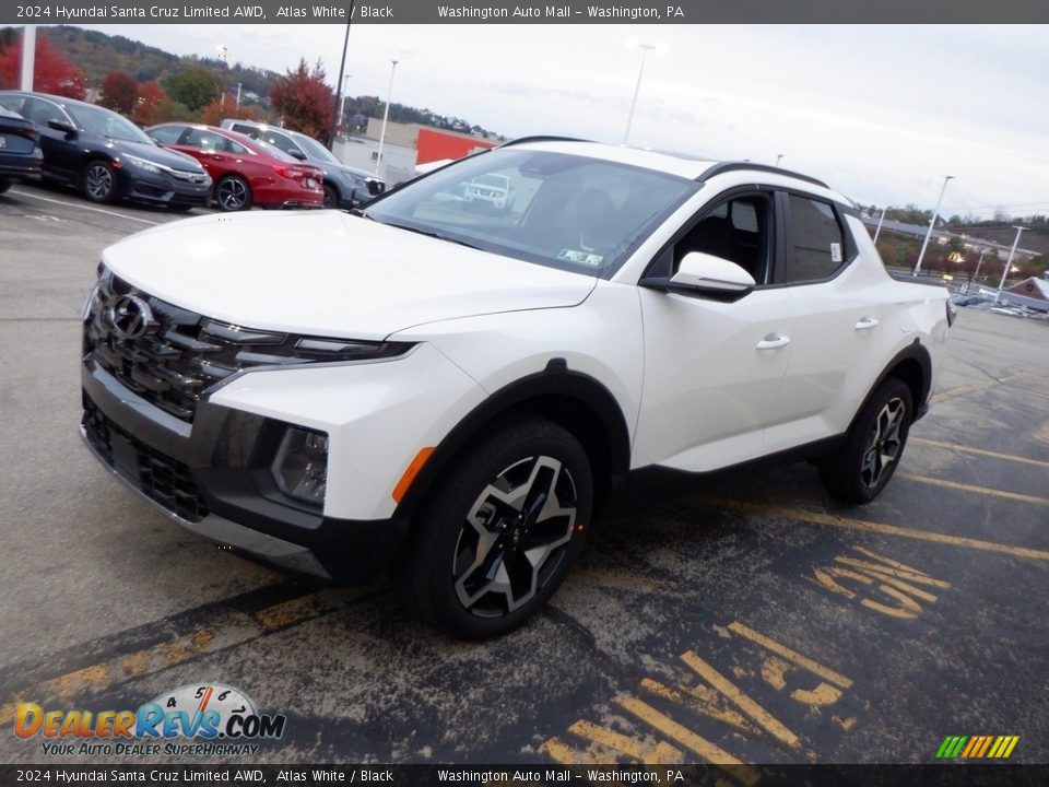 2024 Hyundai Santa Cruz Limited AWD Atlas White / Black Photo #5