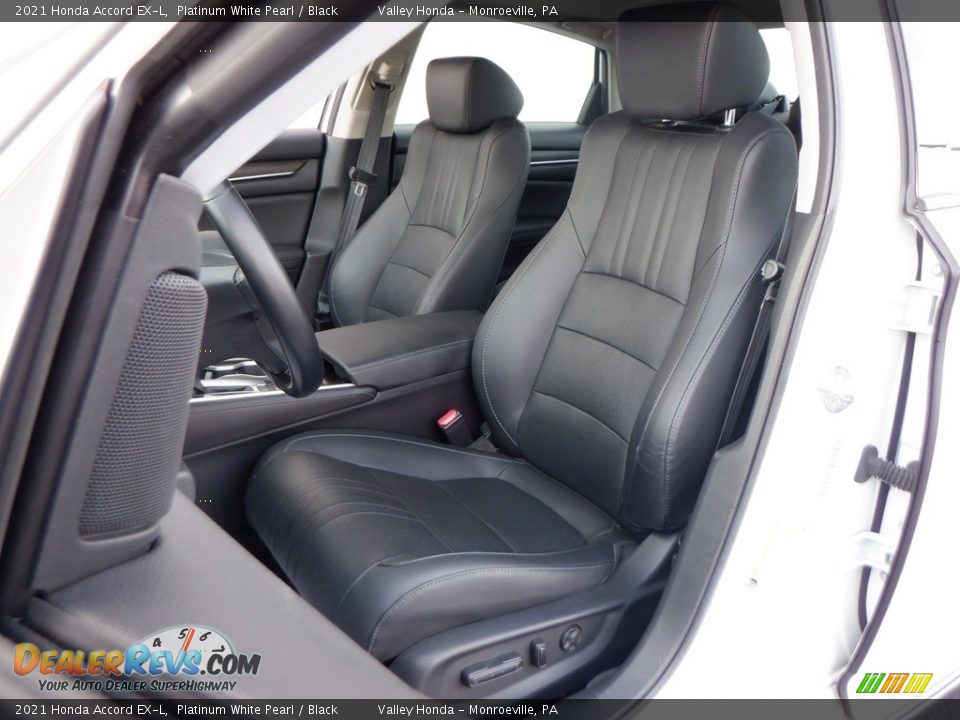Front Seat of 2021 Honda Accord EX-L Photo #12