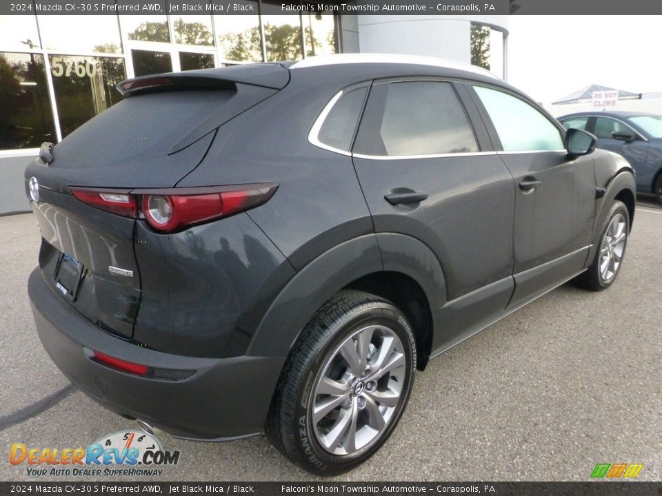 2024 Mazda CX-30 S Preferred AWD Jet Black Mica / Black Photo #2