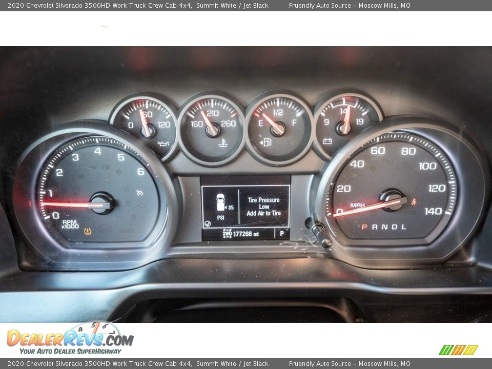 2020 Chevrolet Silverado 3500HD Work Truck Crew Cab 4x4 Gauges Photo #28