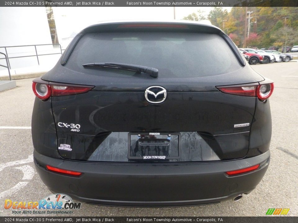 2024 Mazda CX-30 S Preferred AWD Jet Black Mica / Black Photo #3