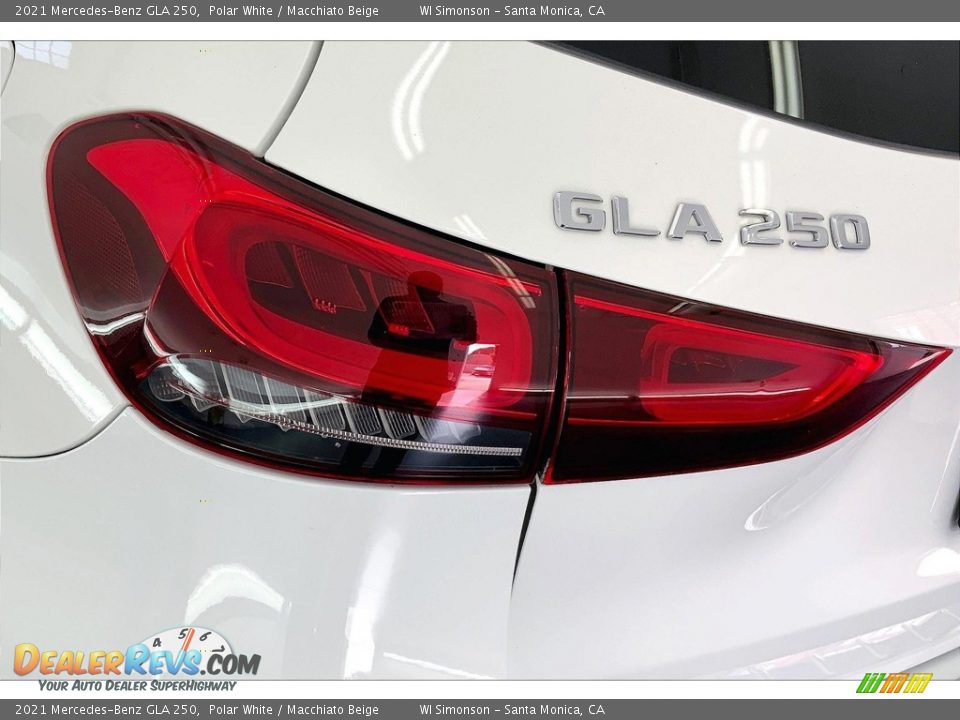 2021 Mercedes-Benz GLA 250 Polar White / Macchiato Beige Photo #29