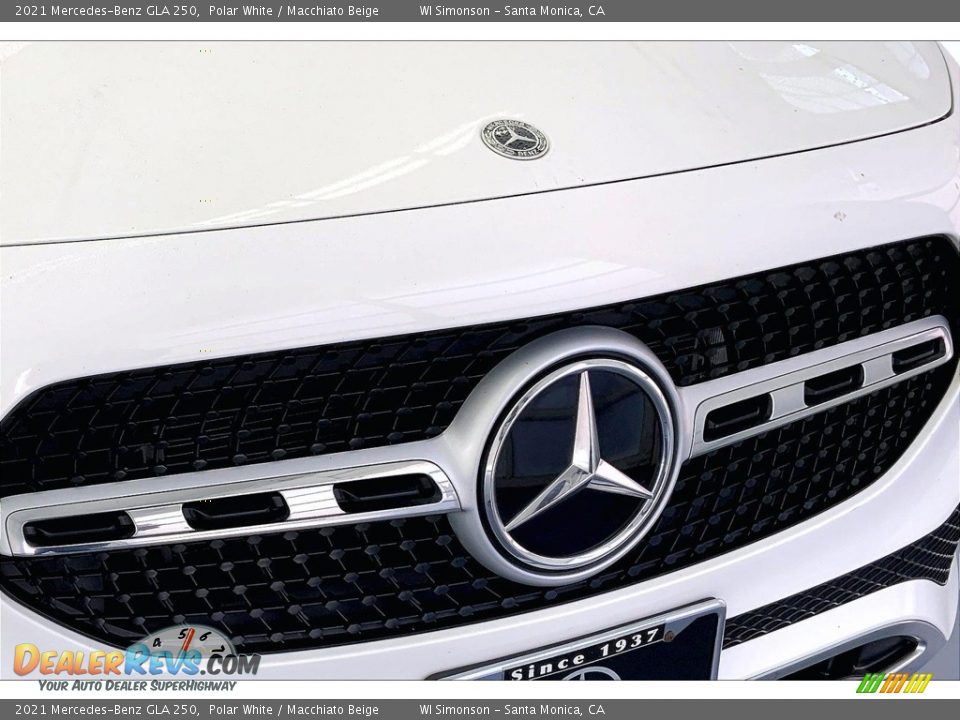 2021 Mercedes-Benz GLA 250 Polar White / Macchiato Beige Photo #30