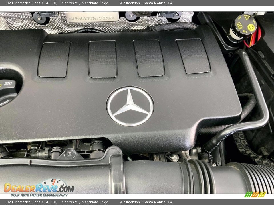 2021 Mercedes-Benz GLA 250 Polar White / Macchiato Beige Photo #32