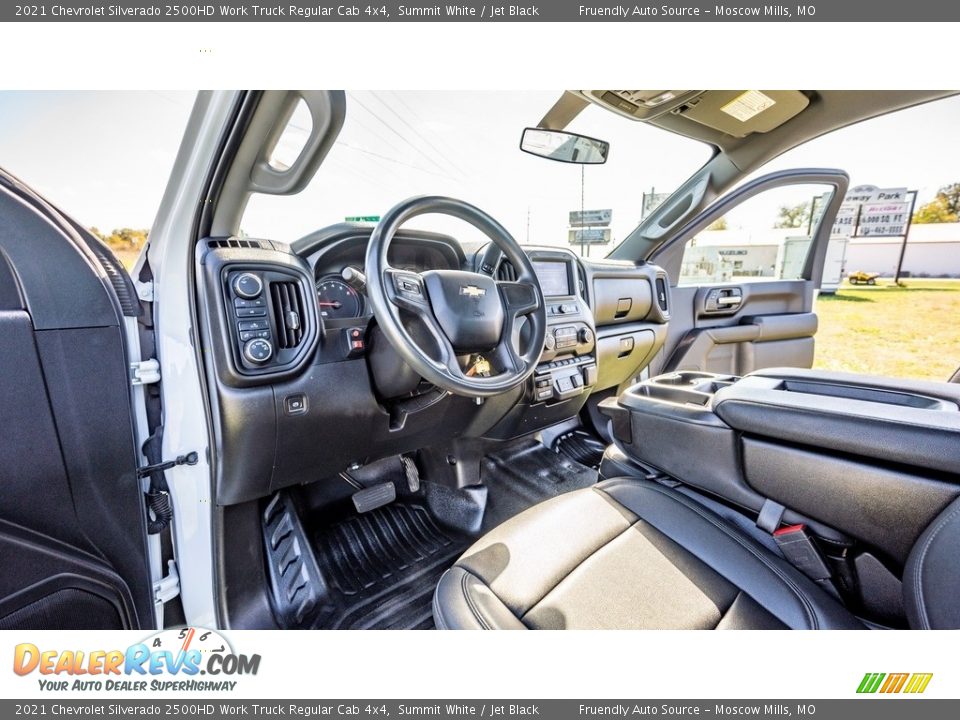 2021 Chevrolet Silverado 2500HD Work Truck Regular Cab 4x4 Summit White / Jet Black Photo #19