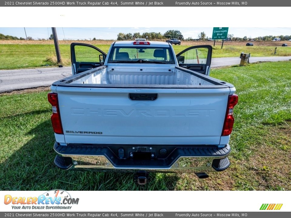 2021 Chevrolet Silverado 2500HD Work Truck Regular Cab 4x4 Summit White / Jet Black Photo #20