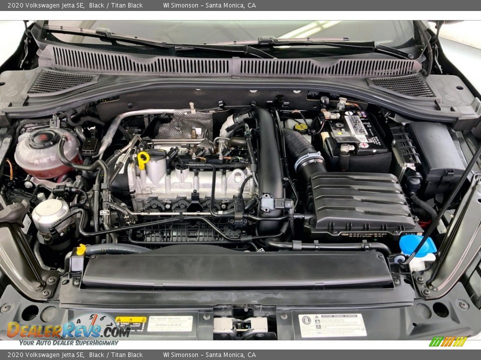 2020 Volkswagen Jetta SE 1.4 Liter TSI Turbocharged DOHC 16-Valve VVT 4 Cylinder Engine Photo #9