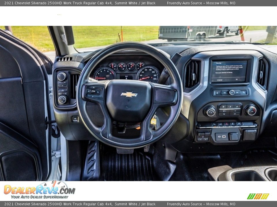 Controls of 2021 Chevrolet Silverado 2500HD Work Truck Regular Cab 4x4 Photo #25