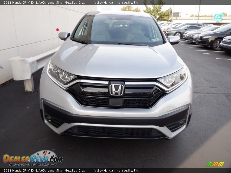 2021 Honda CR-V EX-L AWD Lunar Silver Metallic / Gray Photo #3