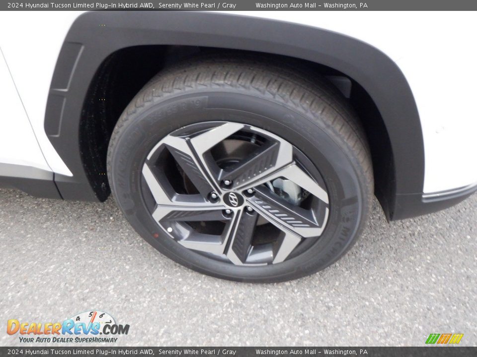 2024 Hyundai Tucson Limited Plug-In Hybrid AWD Serenity White Pearl / Gray Photo #4