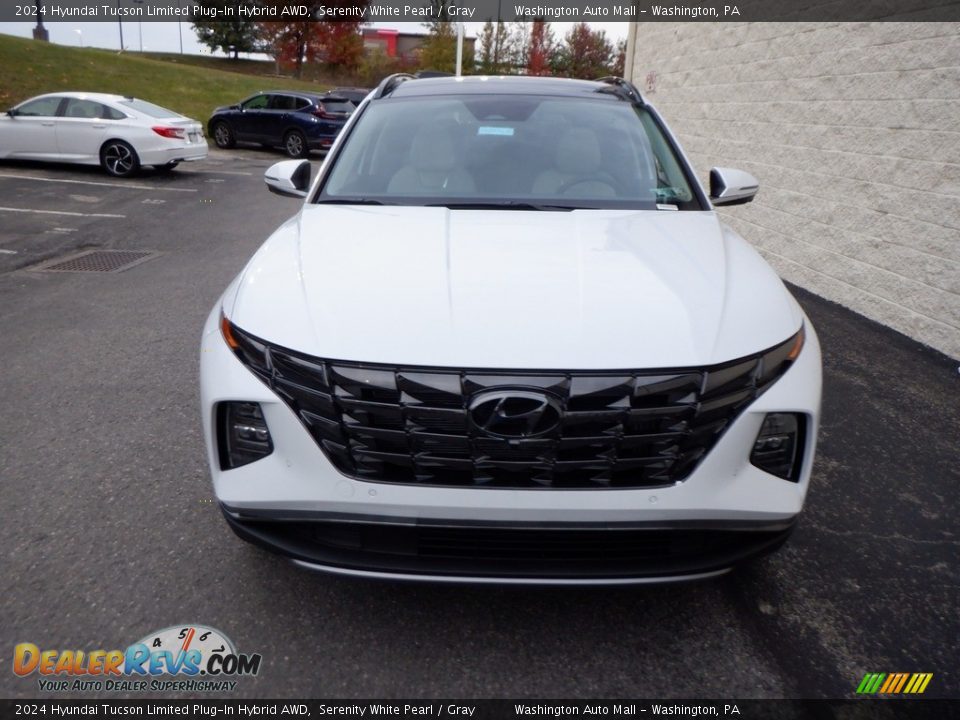 2024 Hyundai Tucson Limited Plug-In Hybrid AWD Serenity White Pearl / Gray Photo #5