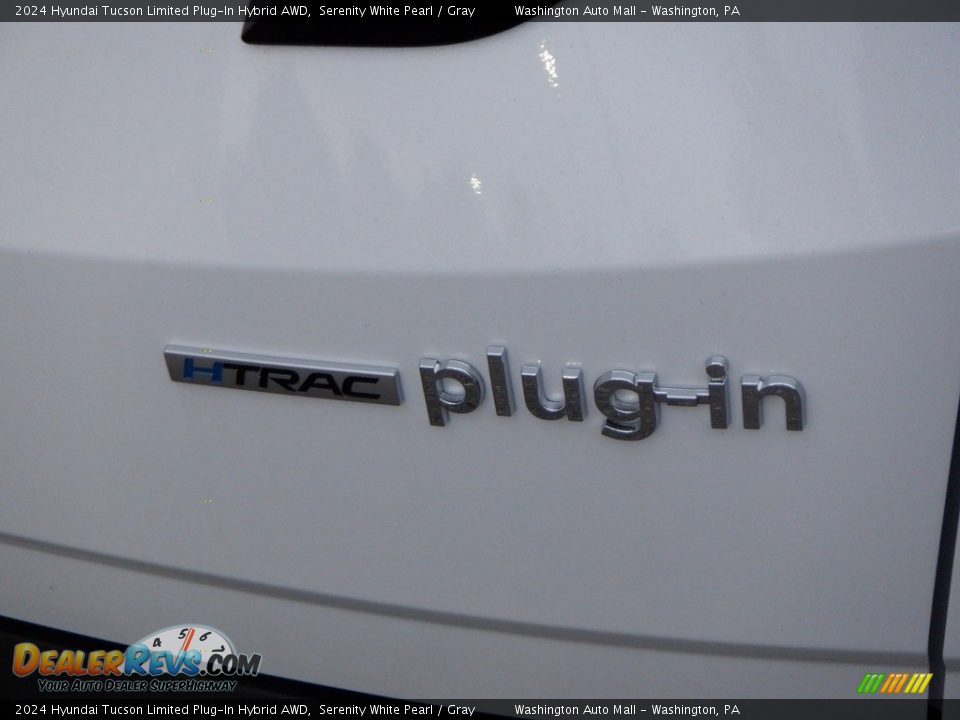 2024 Hyundai Tucson Limited Plug-In Hybrid AWD Serenity White Pearl / Gray Photo #8