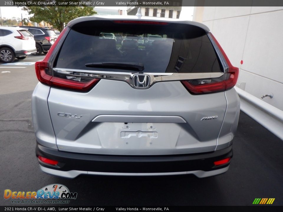 2021 Honda CR-V EX-L AWD Lunar Silver Metallic / Gray Photo #6