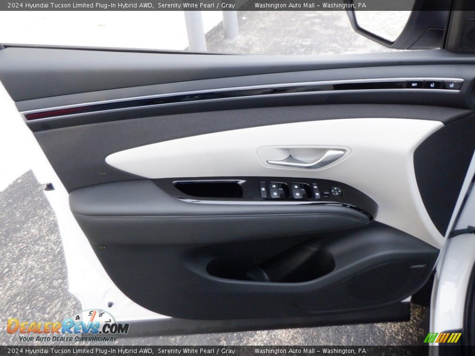 2024 Hyundai Tucson Limited Plug-In Hybrid AWD Serenity White Pearl / Gray Photo #12