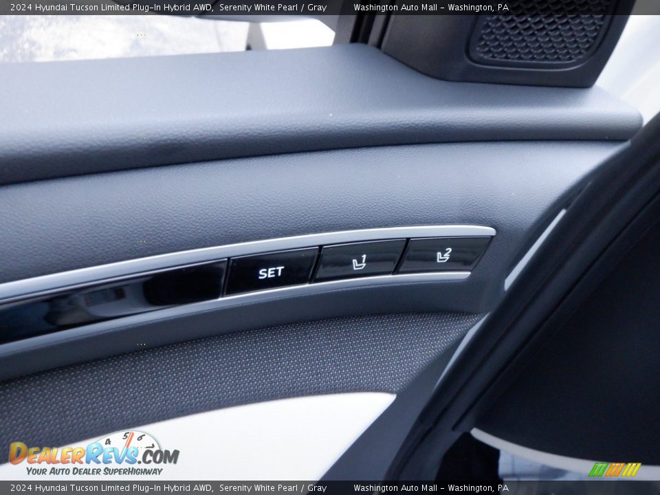 2024 Hyundai Tucson Limited Plug-In Hybrid AWD Serenity White Pearl / Gray Photo #13