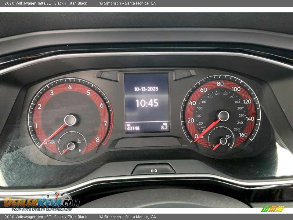 2020 Volkswagen Jetta SE Gauges Photo #23