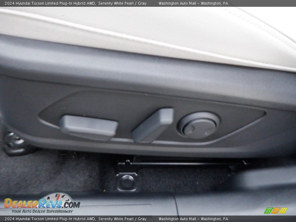 2024 Hyundai Tucson Limited Plug-In Hybrid AWD Serenity White Pearl / Gray Photo #16