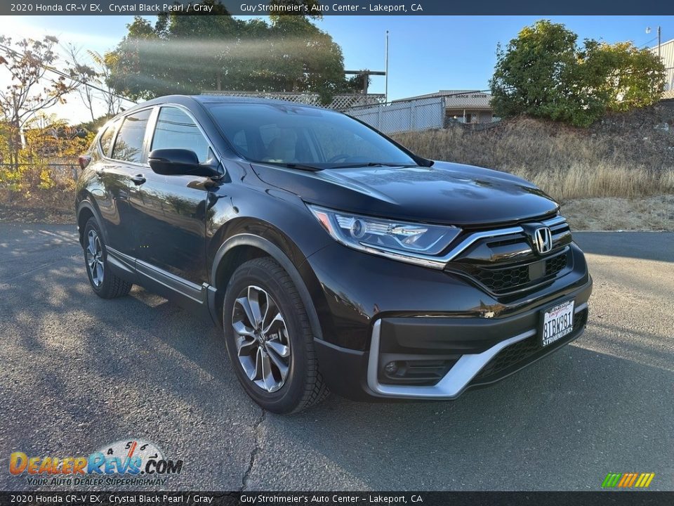 2020 Honda CR-V EX Crystal Black Pearl / Gray Photo #1