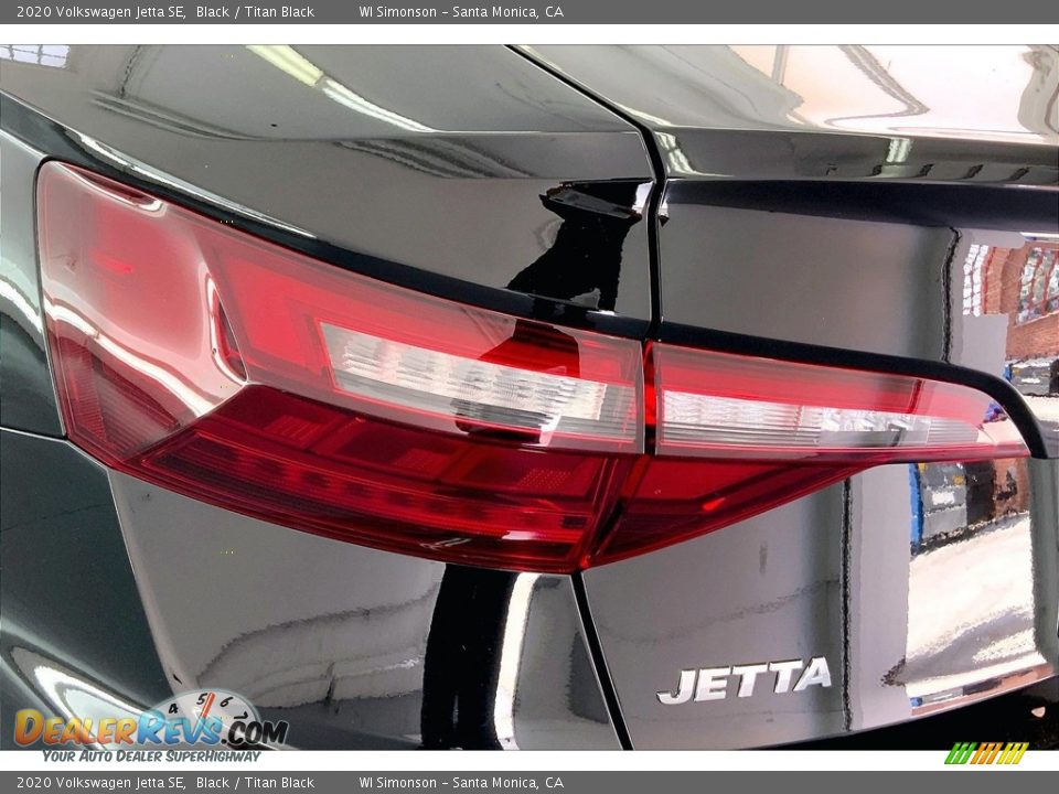 2020 Volkswagen Jetta SE Black / Titan Black Photo #29