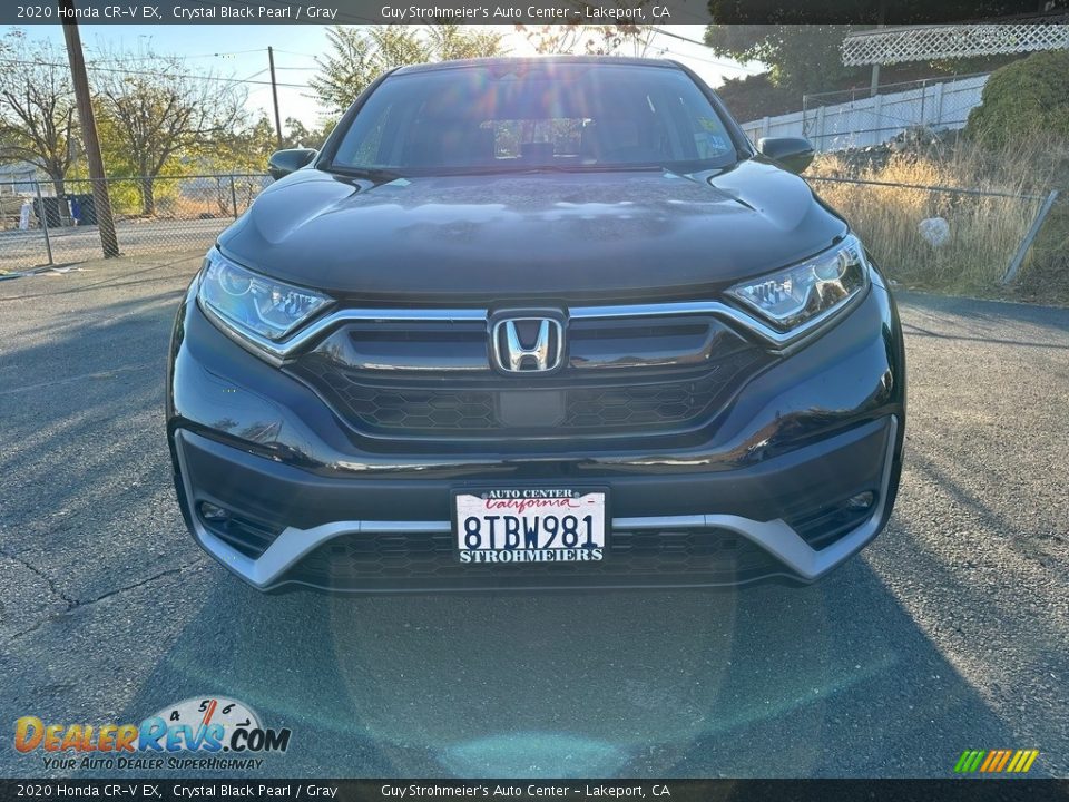 2020 Honda CR-V EX Crystal Black Pearl / Gray Photo #2