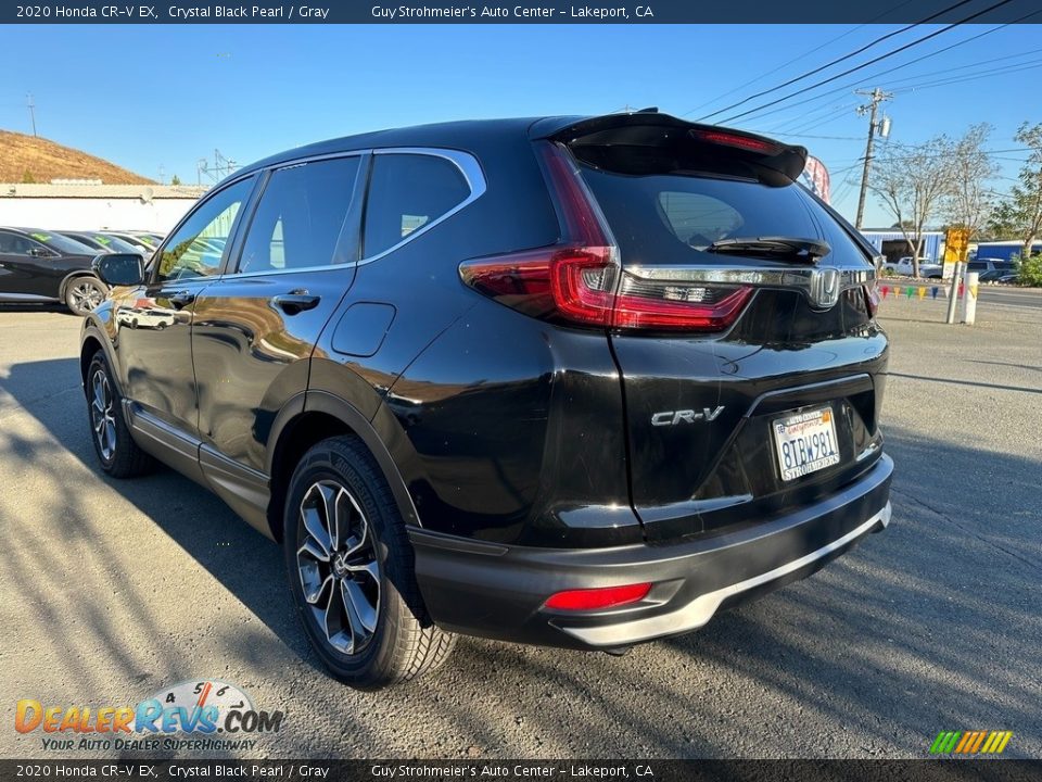 2020 Honda CR-V EX Crystal Black Pearl / Gray Photo #4