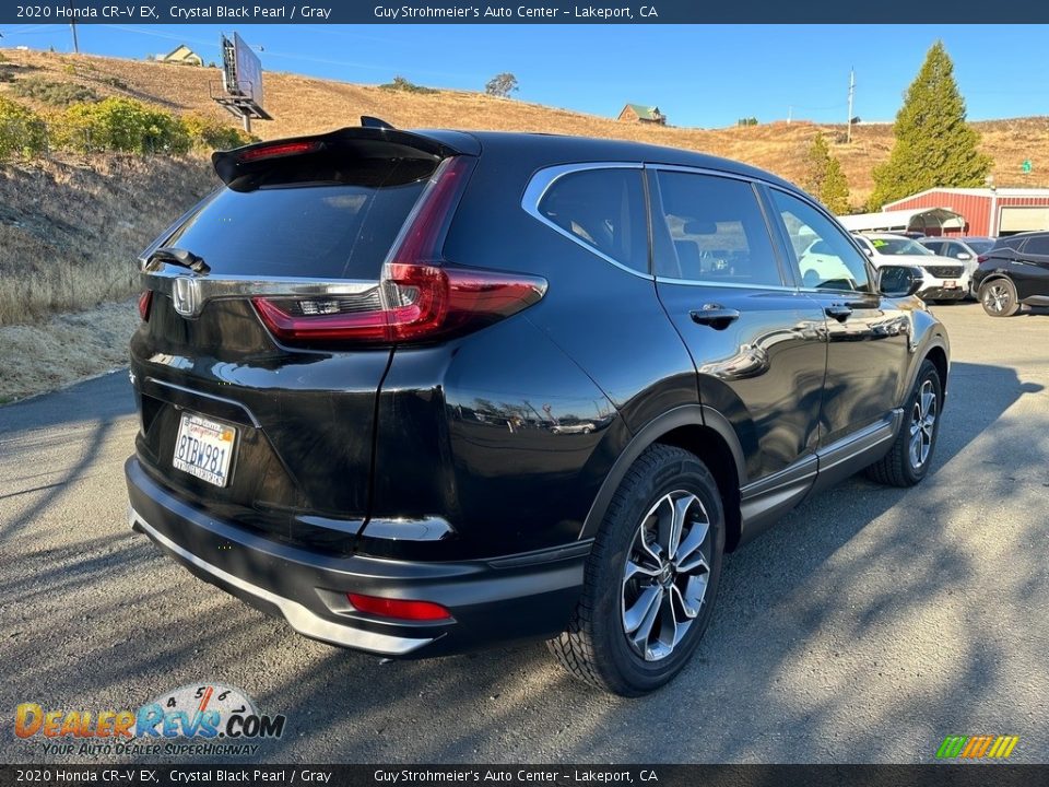 Crystal Black Pearl 2020 Honda CR-V EX Photo #6