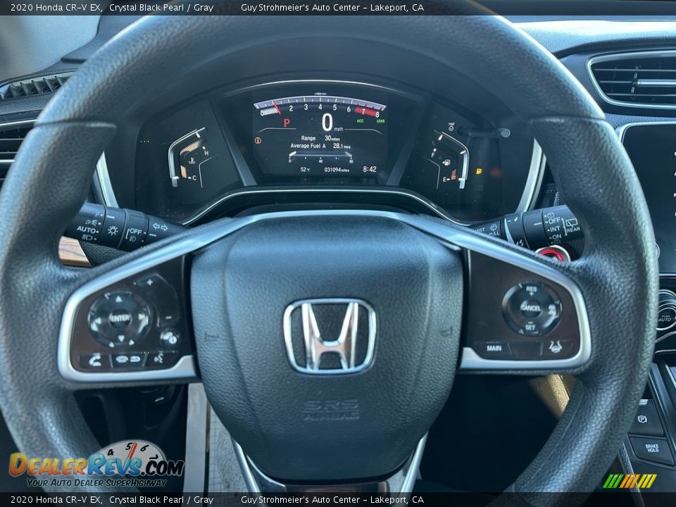 2020 Honda CR-V EX Steering Wheel Photo #8