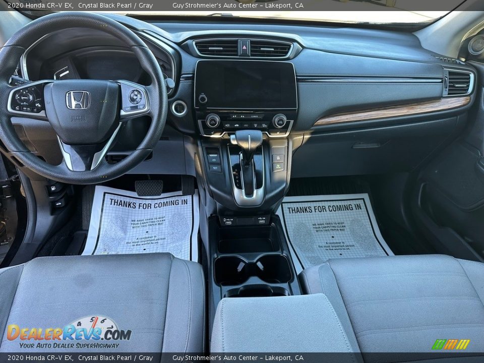 2020 Honda CR-V EX Crystal Black Pearl / Gray Photo #13