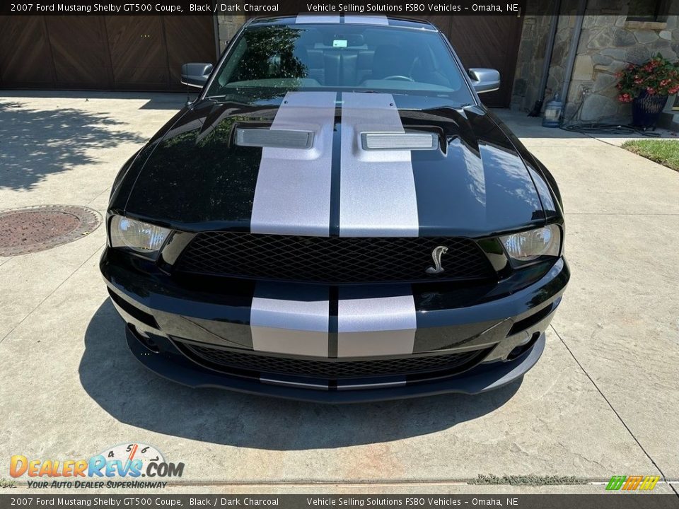2007 Ford Mustang Shelby GT500 Coupe Black / Dark Charcoal Photo #2