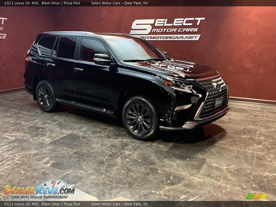 2021 Lexus GX 460 Black Onyx / Rioja Red Photo #2