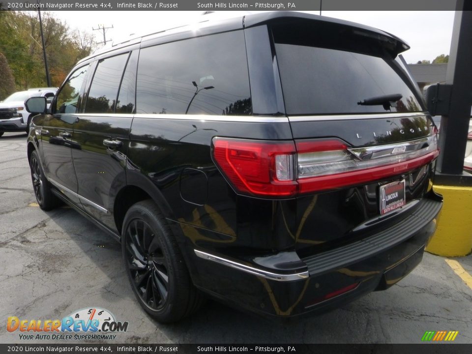 2020 Lincoln Navigator Reserve 4x4 Infinite Black / Russet Photo #2