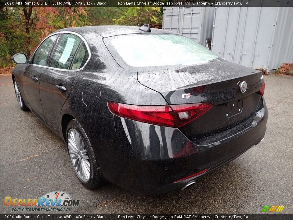 2020 Alfa Romeo Giulia TI Lusso AWD Alfa Black / Black Photo #2